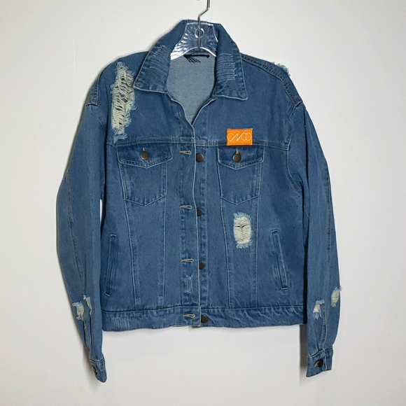 Cnco Distressed Denim Jacket 